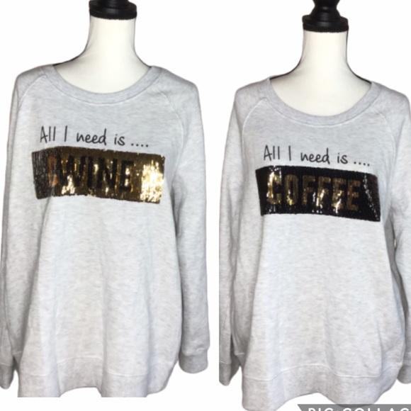 Kut from the Kloth Tops - Kut From The Kloth Coffee or Wine Sequin Top LG